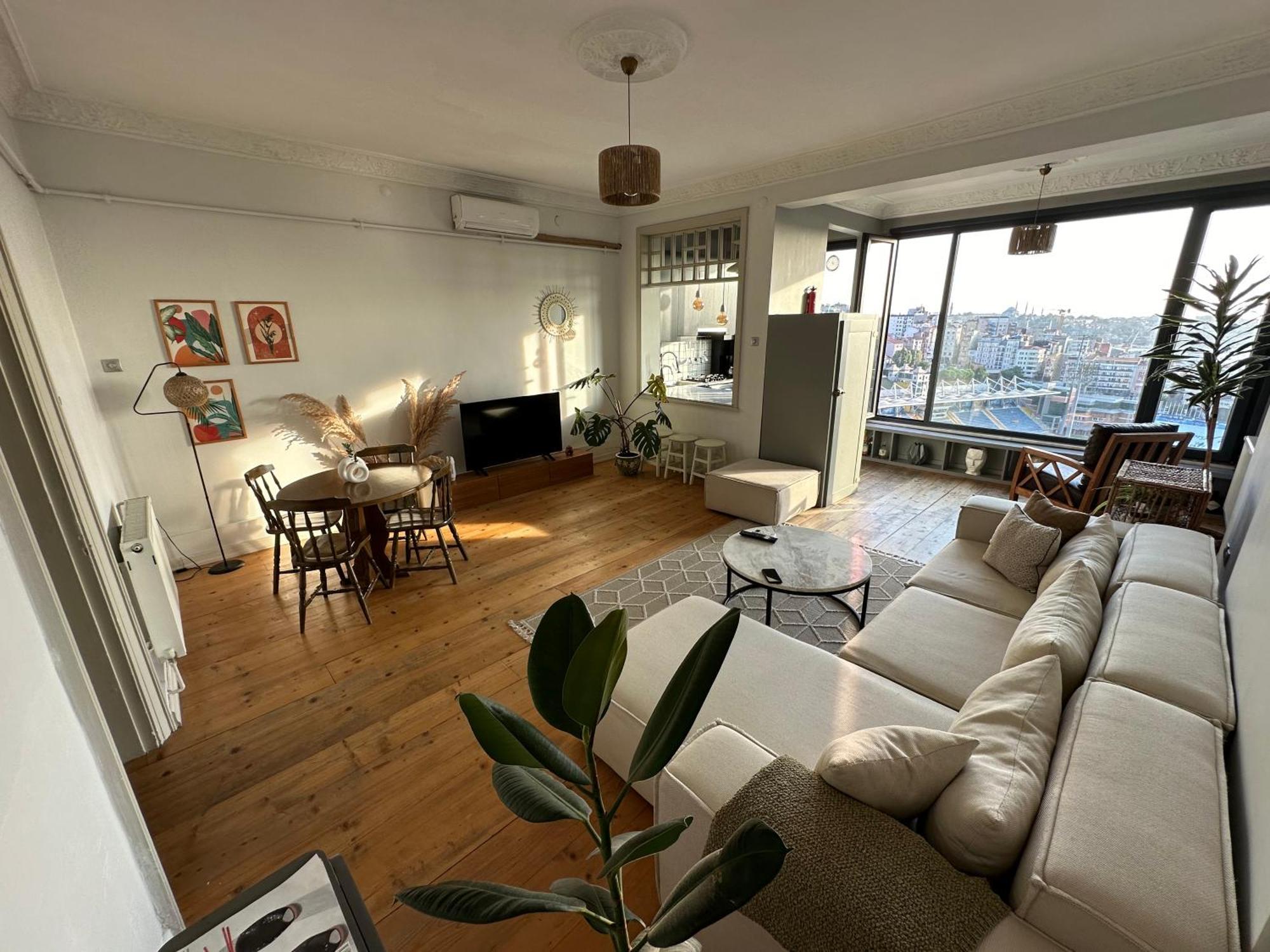Apartamento Fantastic Golden Horn View In Beyoglu, Cozy Design Estambul Exterior foto